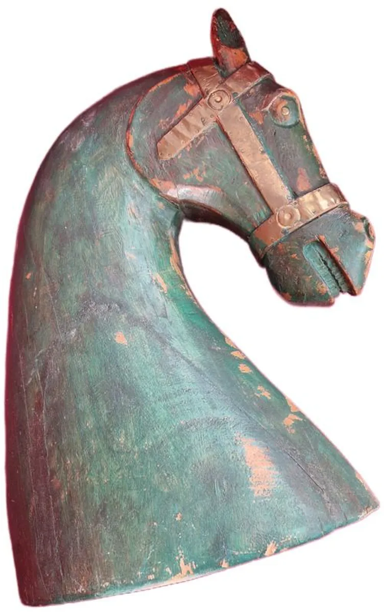 Vintage Carved Horse Head - Image 3