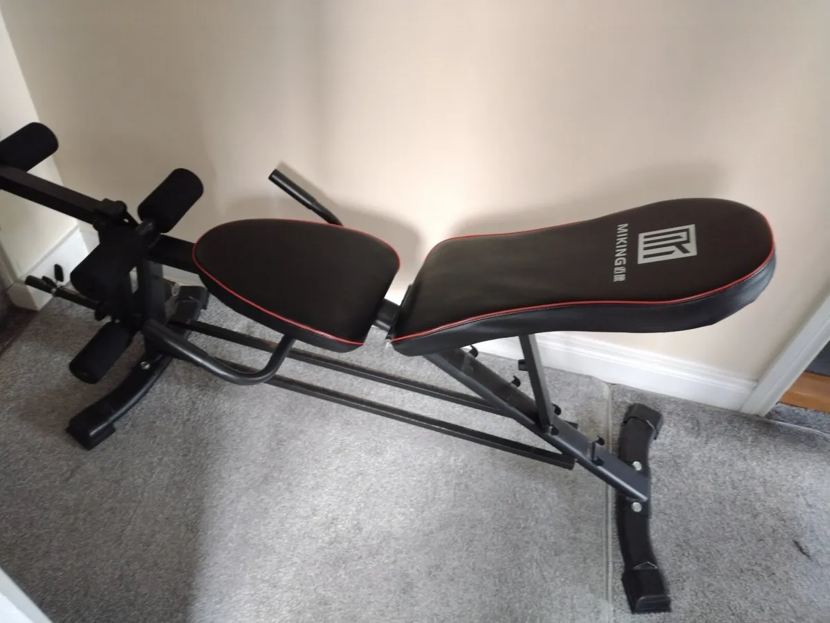 Weights Bench with Leg Extension €120 - Image 1
