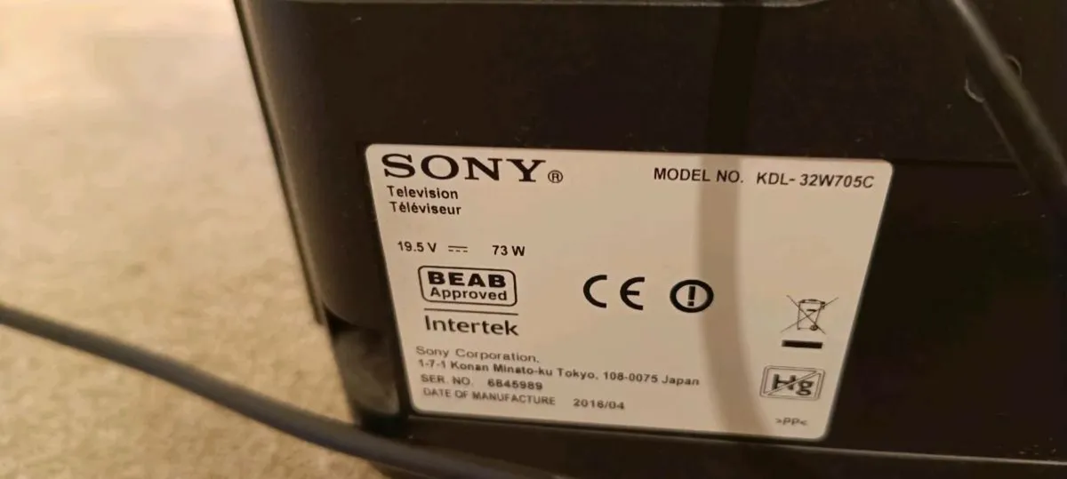 Sony Bravia 32 inch Full HD TV - Image 4