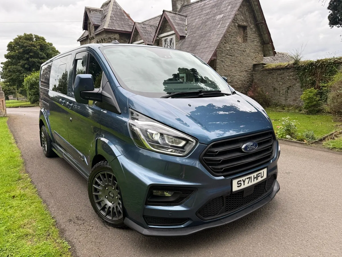 2021 Ford transit MS-RT crew van LWB £26995 - Image 2