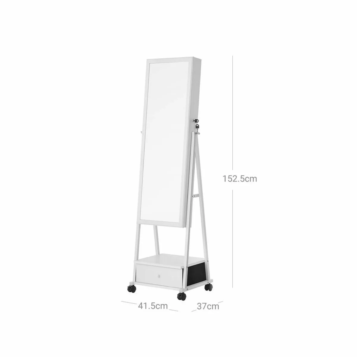 New Make Up Jewellery Storage Mirror-FREE Delivery - Image 3