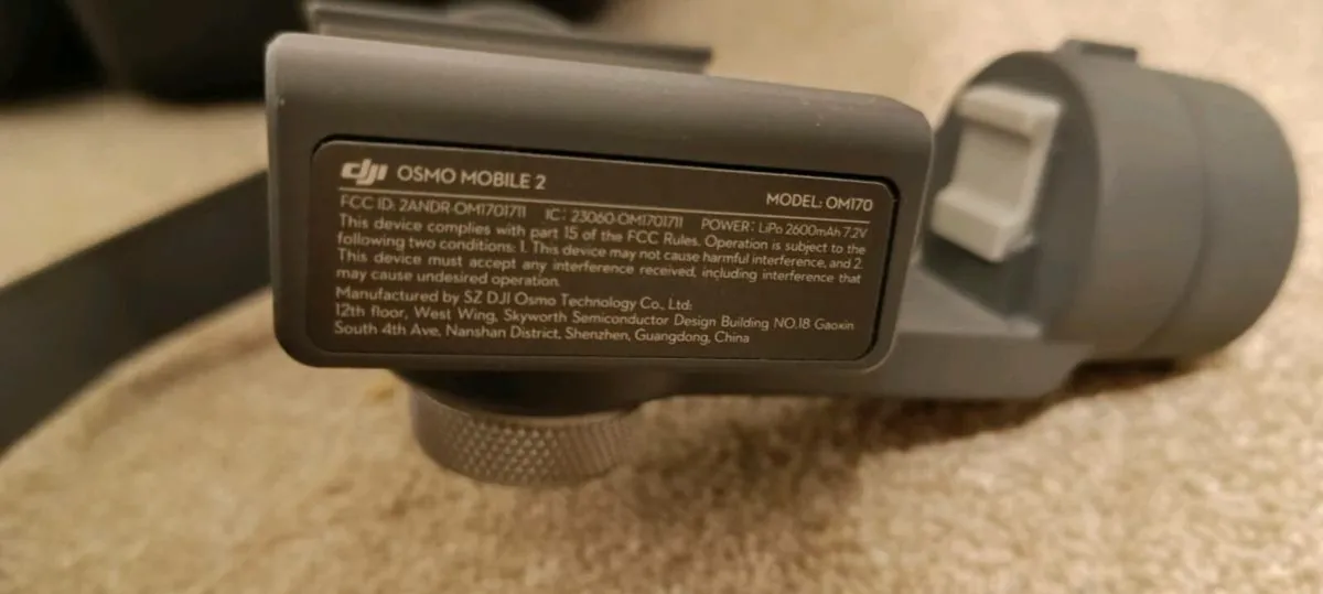 DJI Osmo Mobile 2 camera gimbal and case for sale. - Image 3