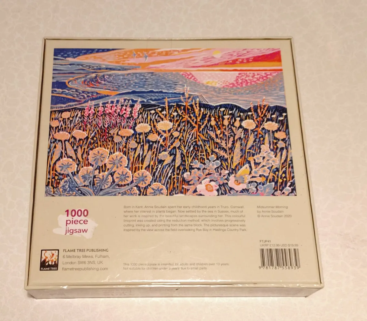 TWO JIGSAW PUZZLES 1000 PIECES (NEW & USED). - Image 2