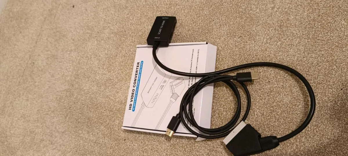 Scart to hdmi converter for sale. - Image 1