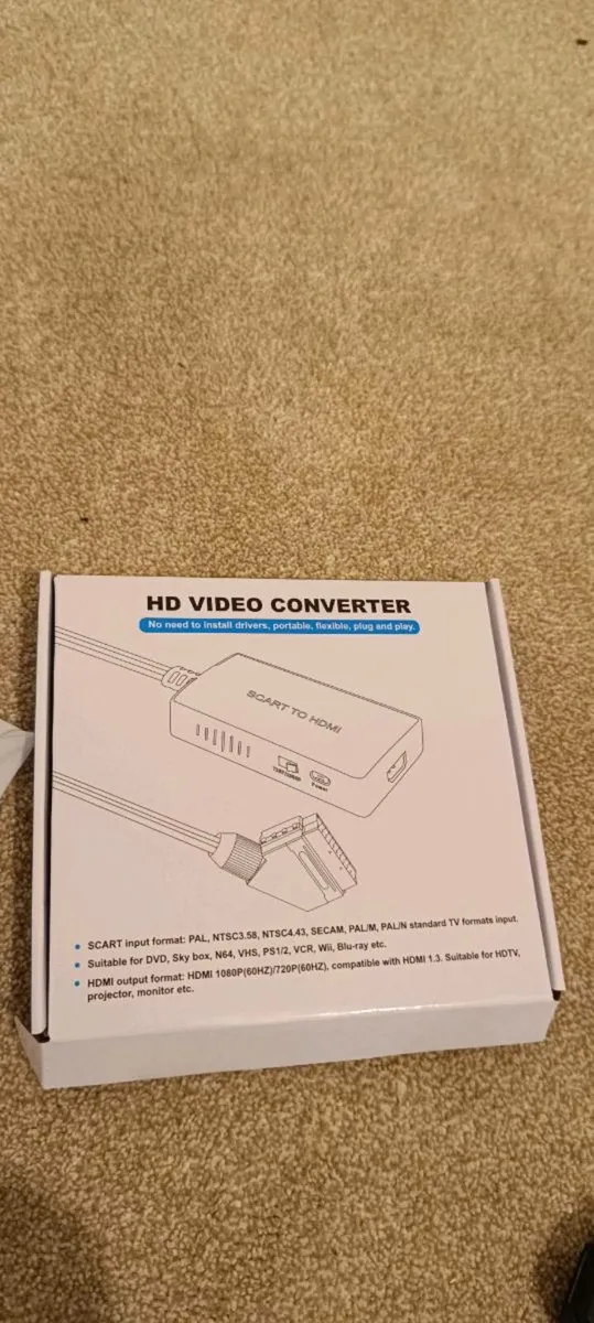Scart to hdmi converter for sale. - Image 2