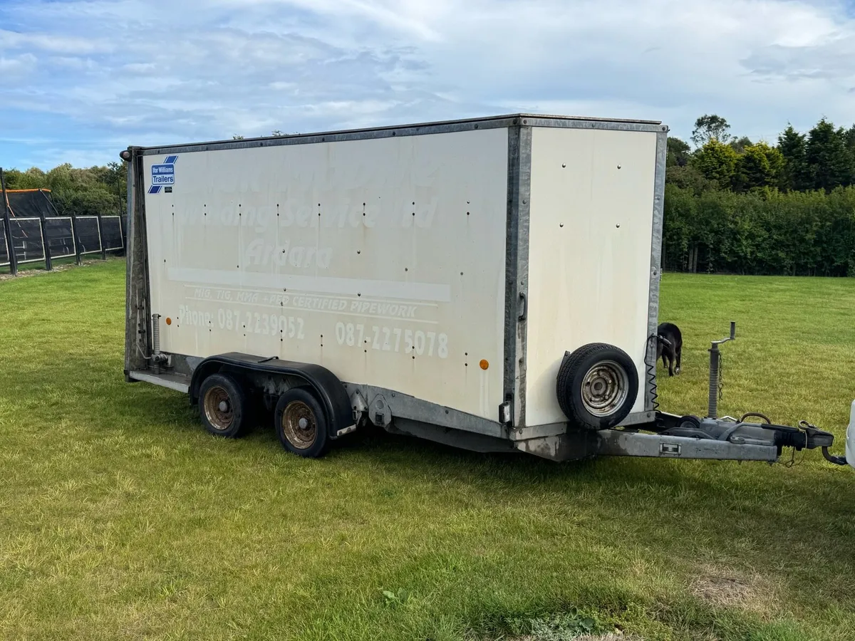 Ifor Williams Box trailer - Image 1