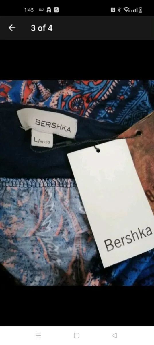 BERSHKA top with Stretch , new with tags. - Image 3