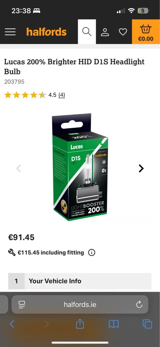 D1S HID bulbs x 2 - Image 2
