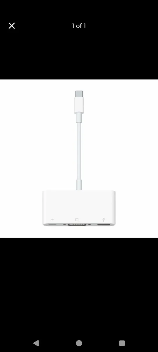 Apple USB-C VGA Multiport Adapter