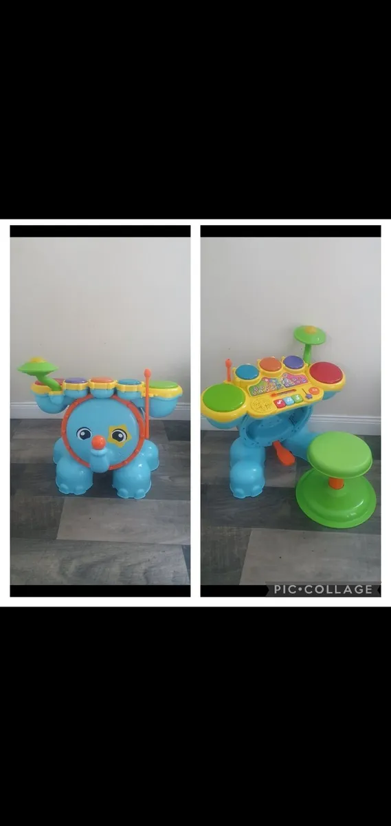 Elephant musical drums