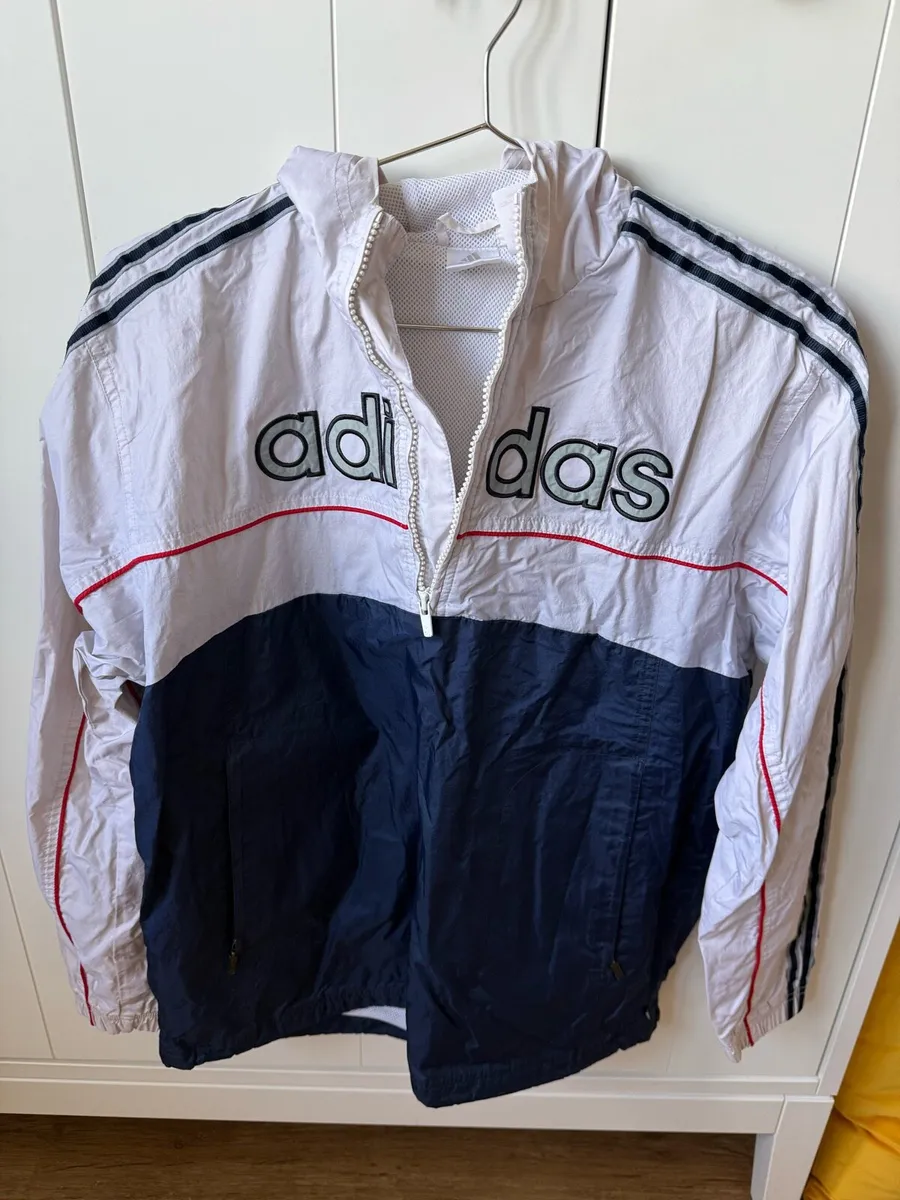 Adidas kids vintage jacket, 13/14 years, 164 cm - Image 4