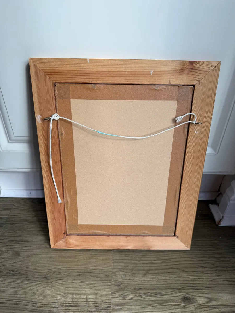 Wooden mirror in very good condition - Image 2