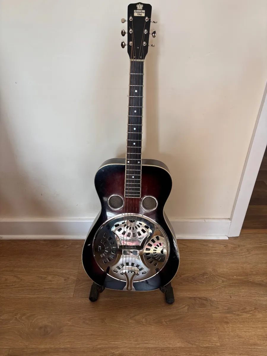 Recording King Resonator/slide guitar - Image 3