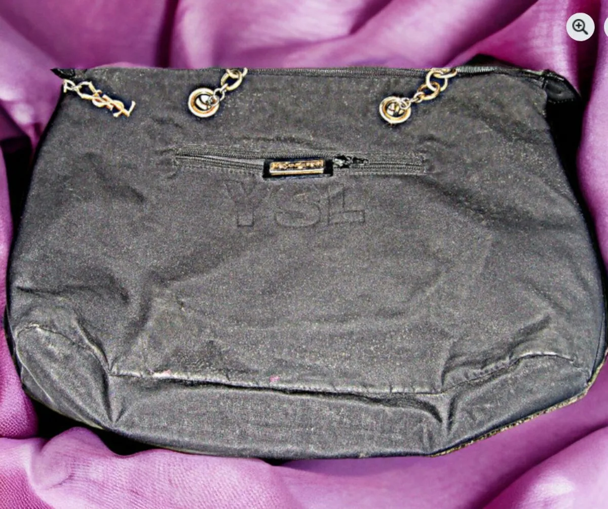 Authentic Yves St Laurent Tote/Shoulder Bag - Image 4