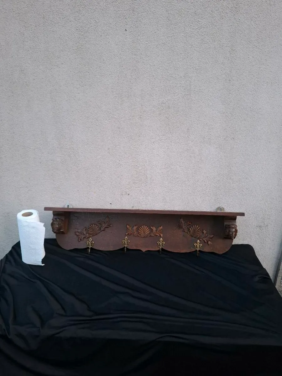 Wood coat holder postage possible