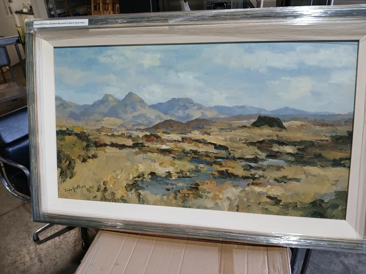 Oil painting original connamara cogalway - Image 3