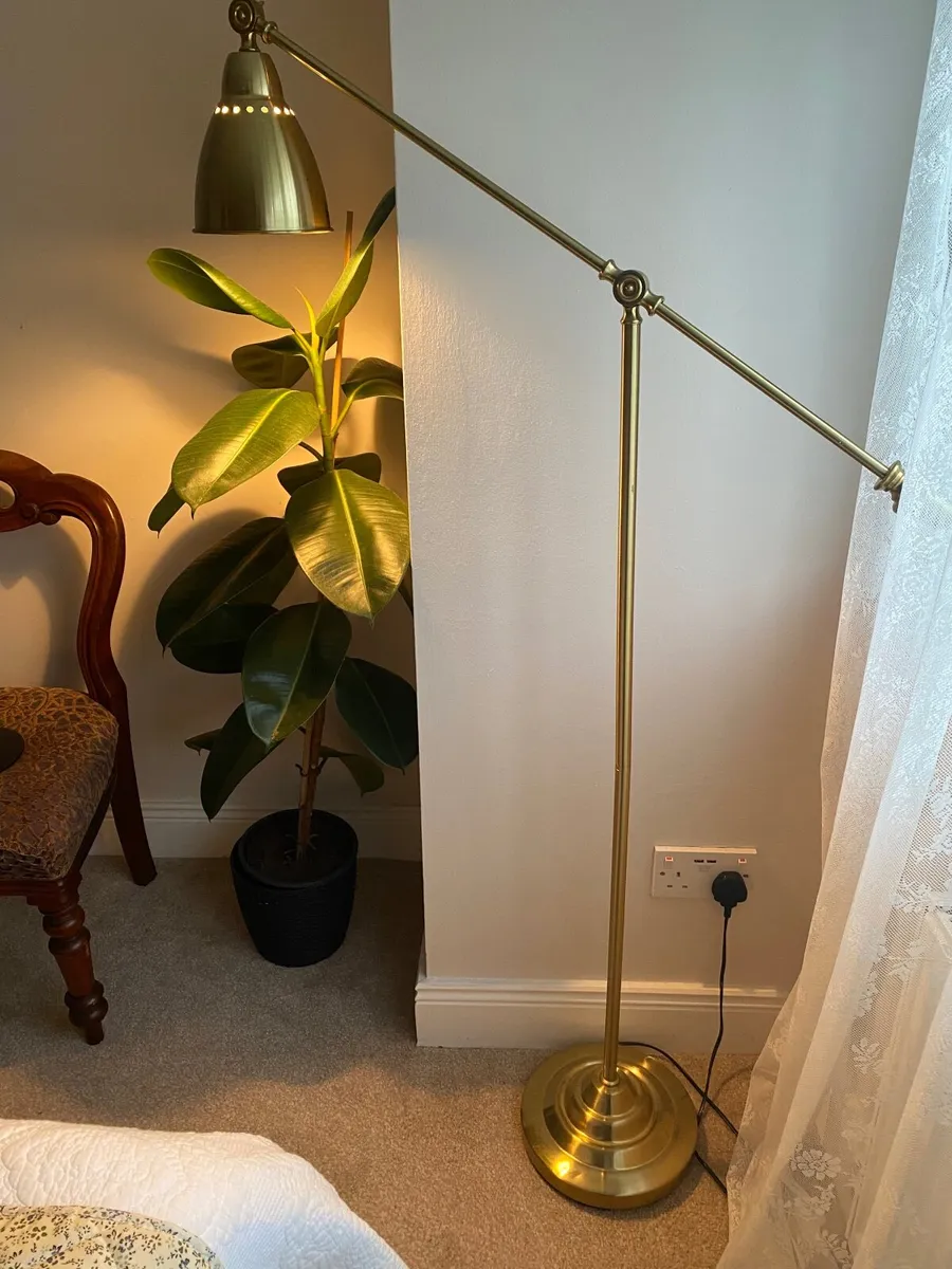Floor lamp: brass Habitat - Image 1