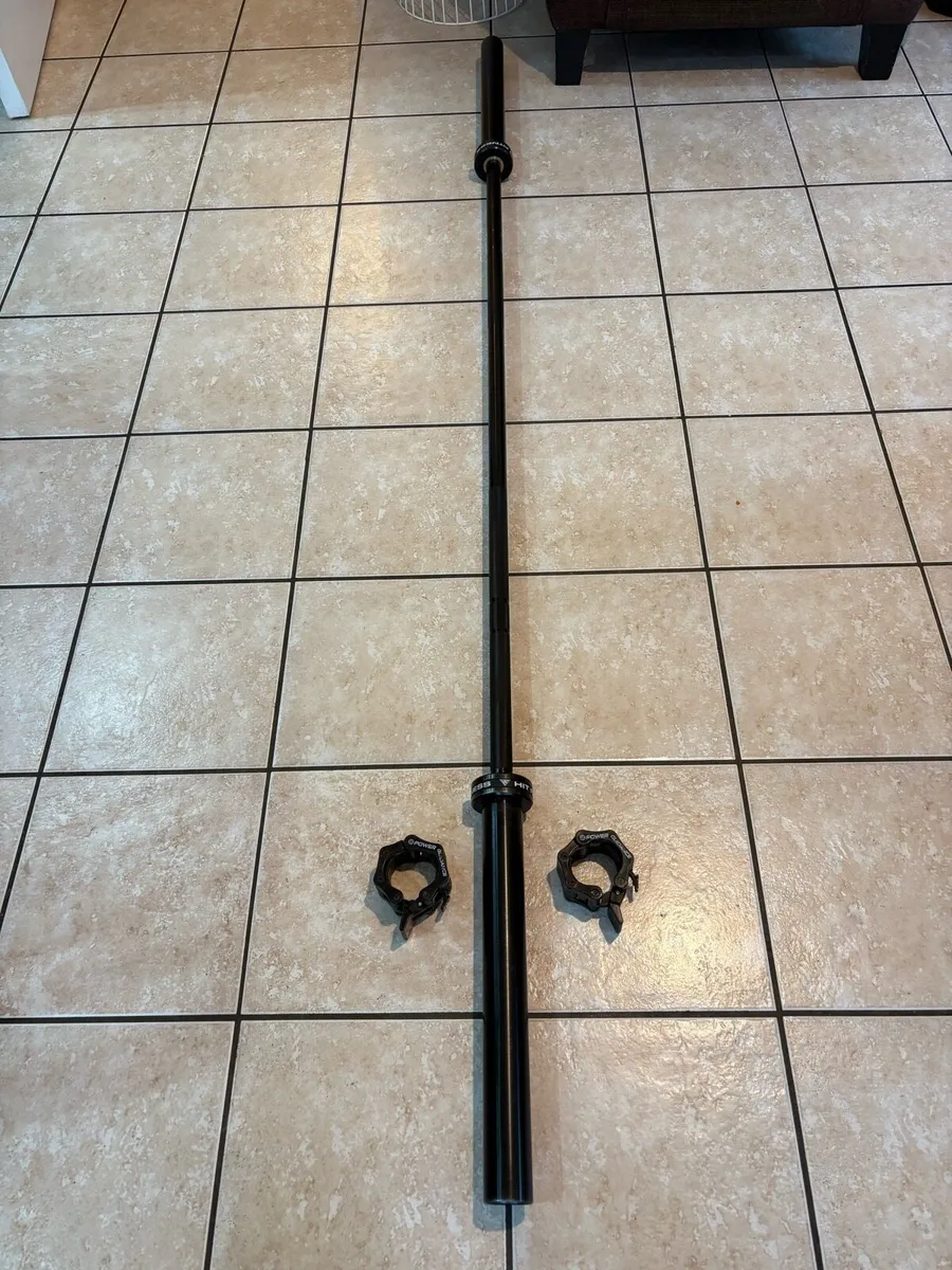COMMERCIAL HIT ELITE 600KG RATED OLYMPIC BARBELL - Image 2