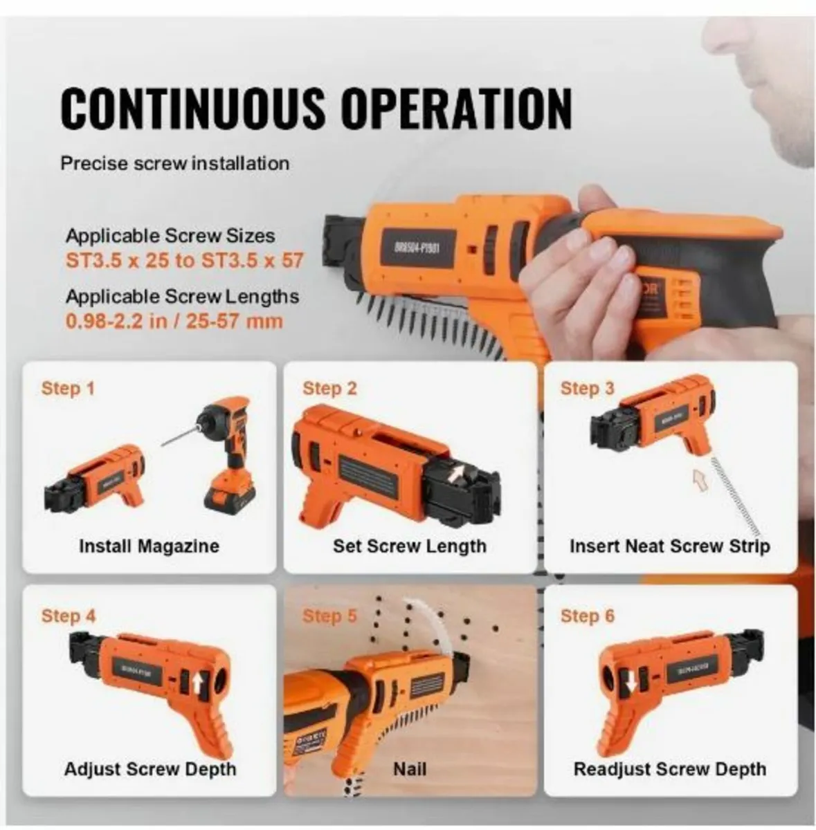 Drywall Screw Gun Auto-Feed - Image 4