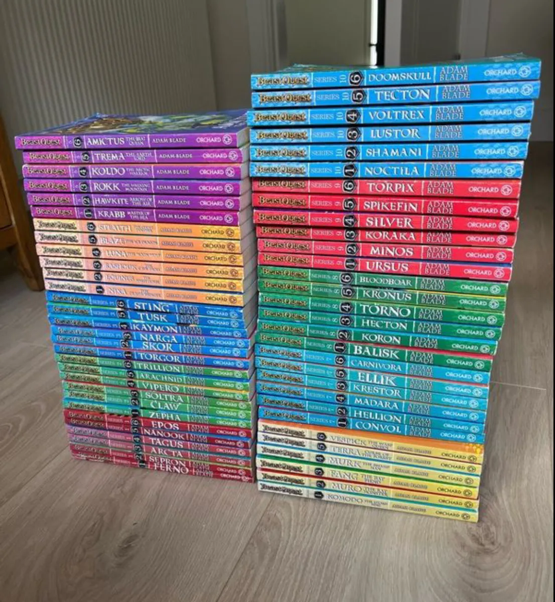 Beast Quest ALL BOOKS IN 10 SERIES