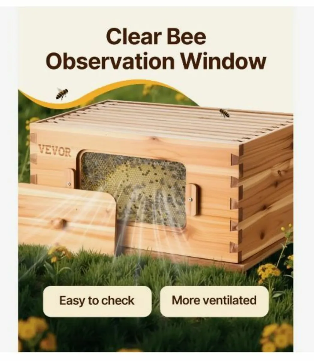 Bee Hive 20 Frame Bee Hives Starter Kit - Image 2