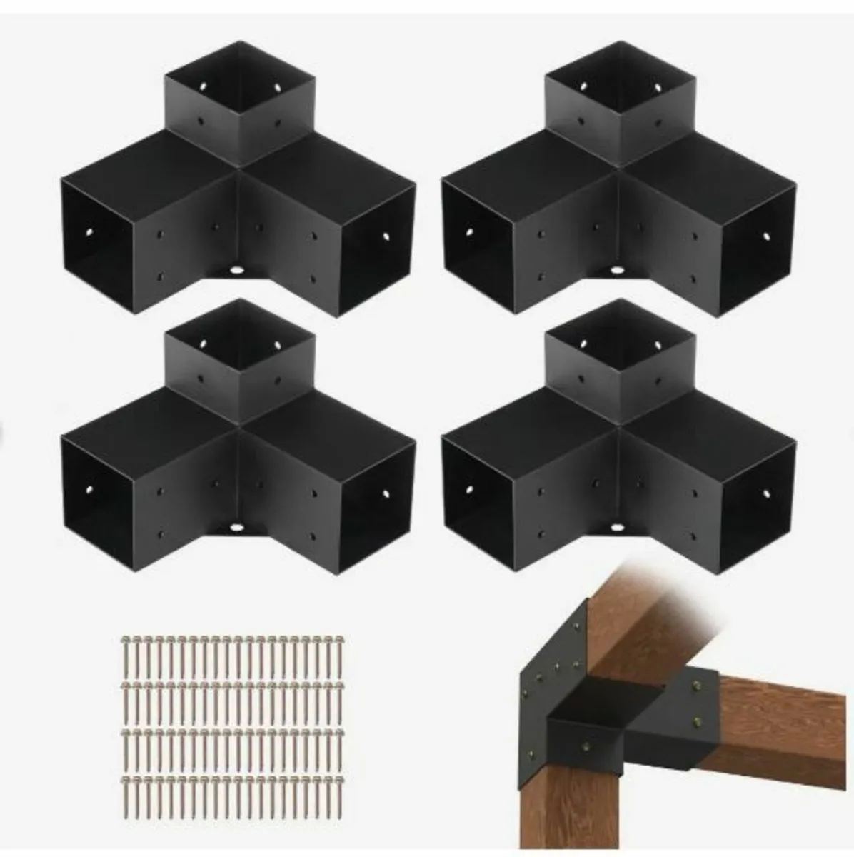 Pergola Bracket Kit 10.2 cm x 10.2 cm - Image 3