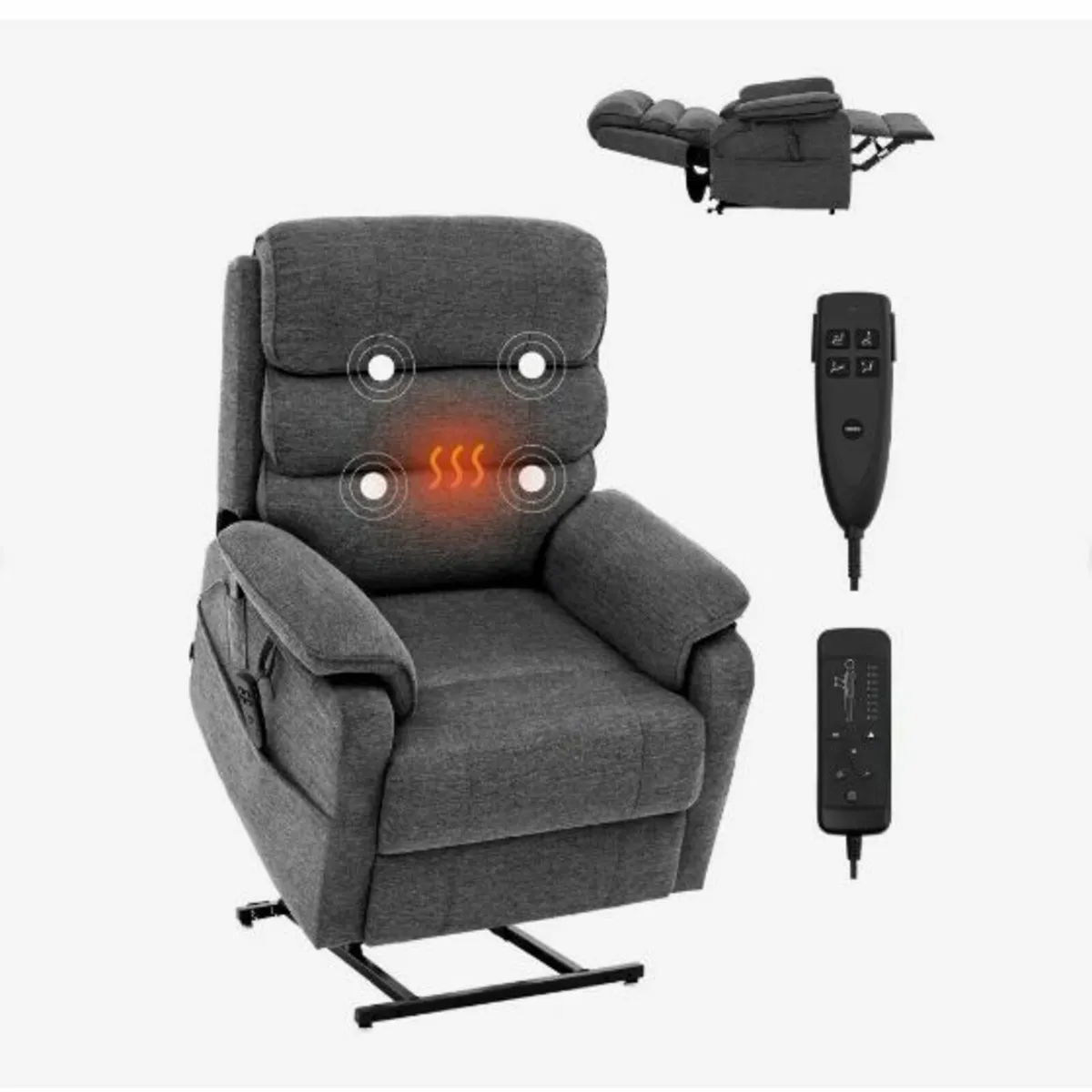 Power Lift Recliner Chair for Elderly and Massage - Image 3