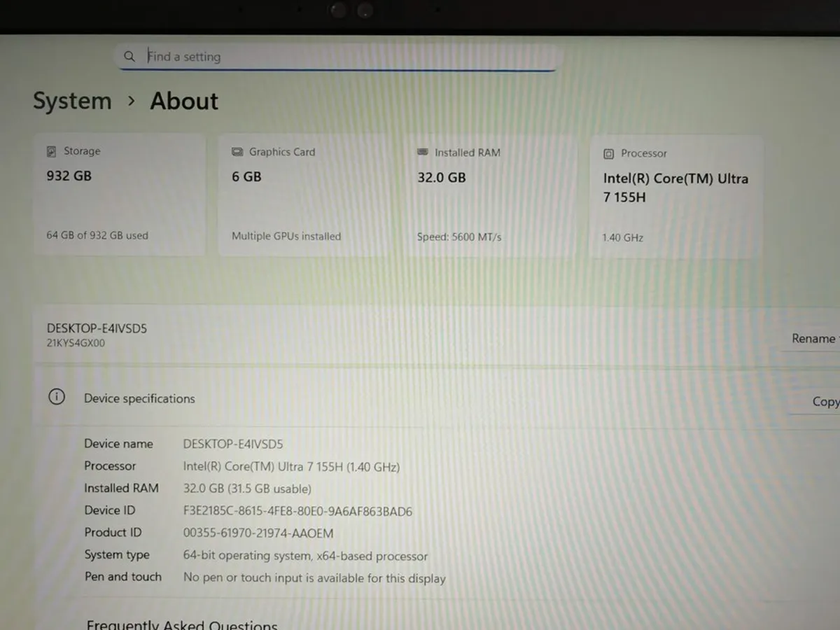 Lenovo ThinkPad P16V gen.2 Laptop | Ultra 7 | 32GB - Image 4