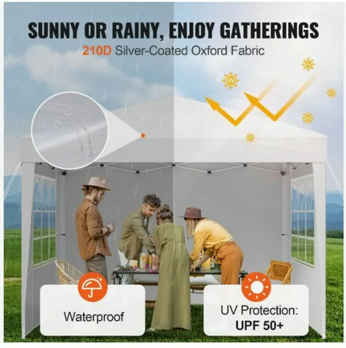 Pop Up Canopy 10 x 10 FT Pop Up Gazebo - Image 4