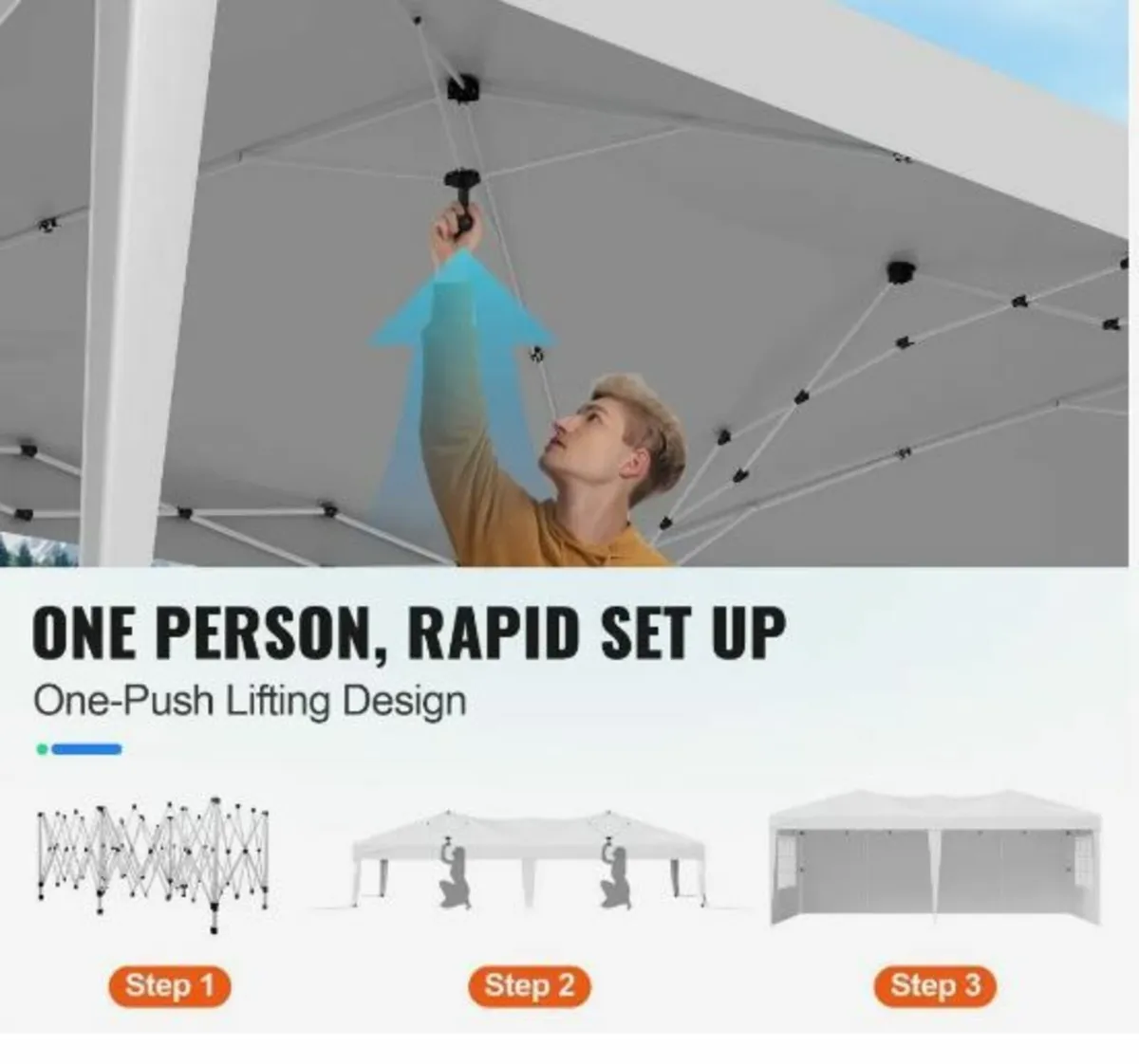 Pop Up Canopy 10 x 20 FT Pop Up Gazebo - Image 2