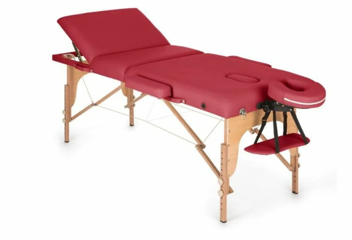 MT 500 Massage Table 210 cm 200 kg Foldable - Image 1