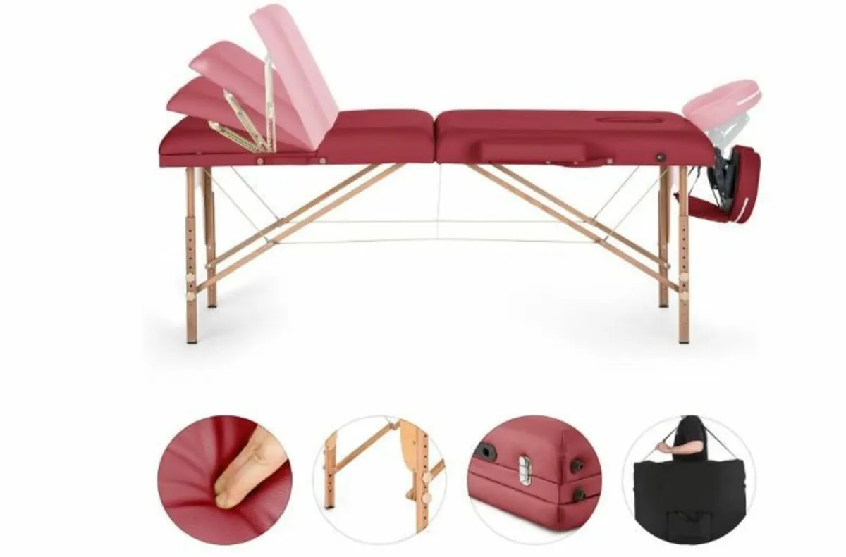 MT 500 Massage Table 210 cm 200 kg Foldable - Image 3