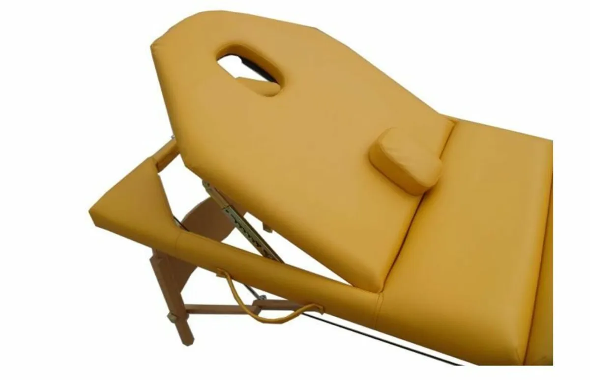 Massage Table 3 Zone Wooden Folding - Image 3