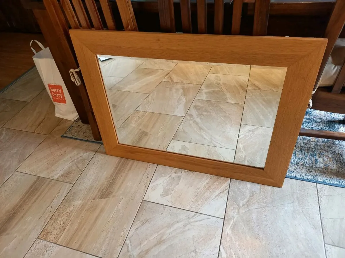 Oak Framed Mirror