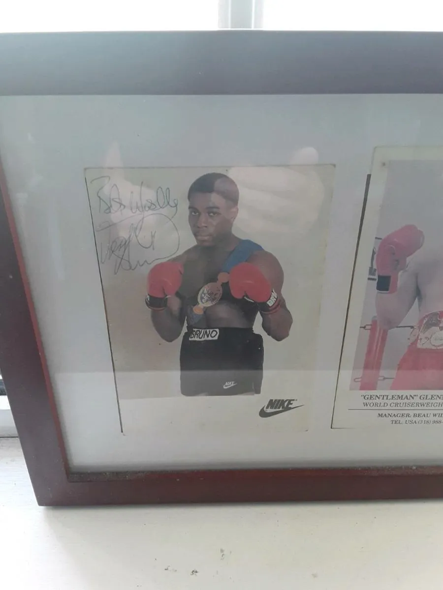Boxing signed pictures bruno  mcguigan - Image 3
