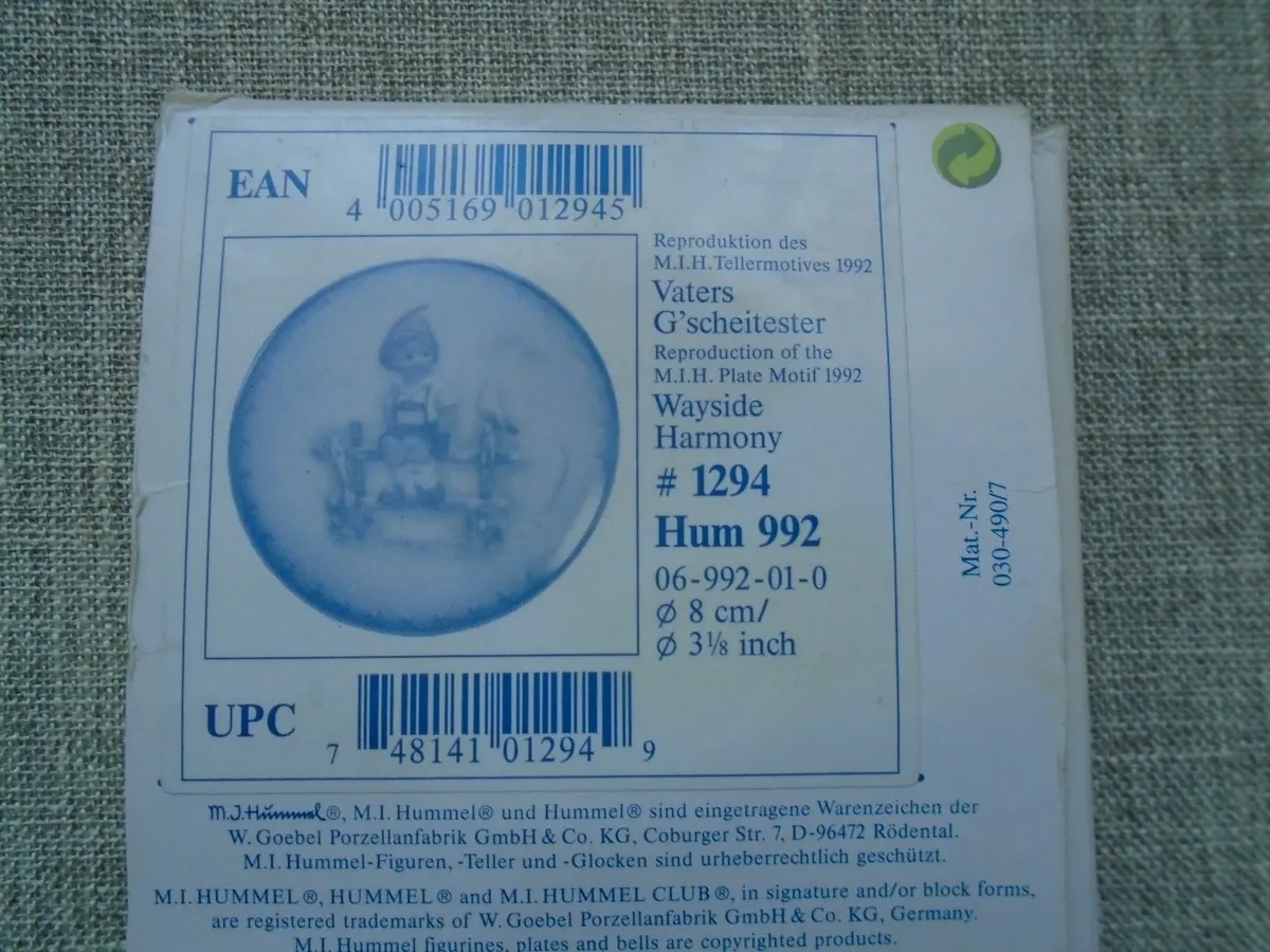 Hummel mini plate,Collectables, - Image 4