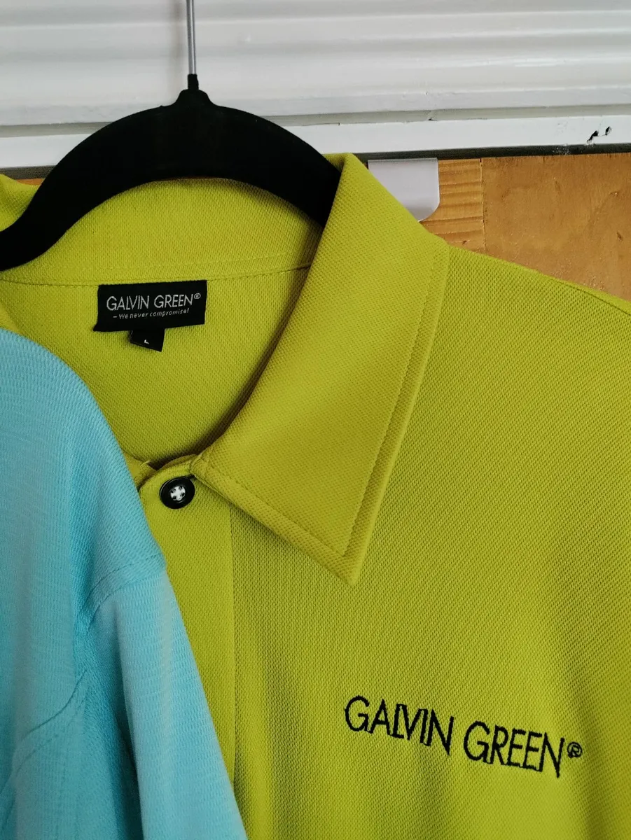 Galvin Green polo shirts x3 L - Image 3
