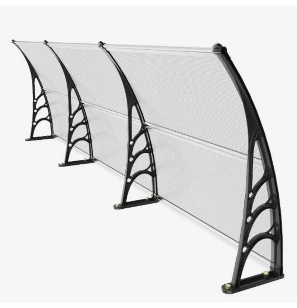 Window Door Awning Canopy, 38" x 117" Door - Image 4