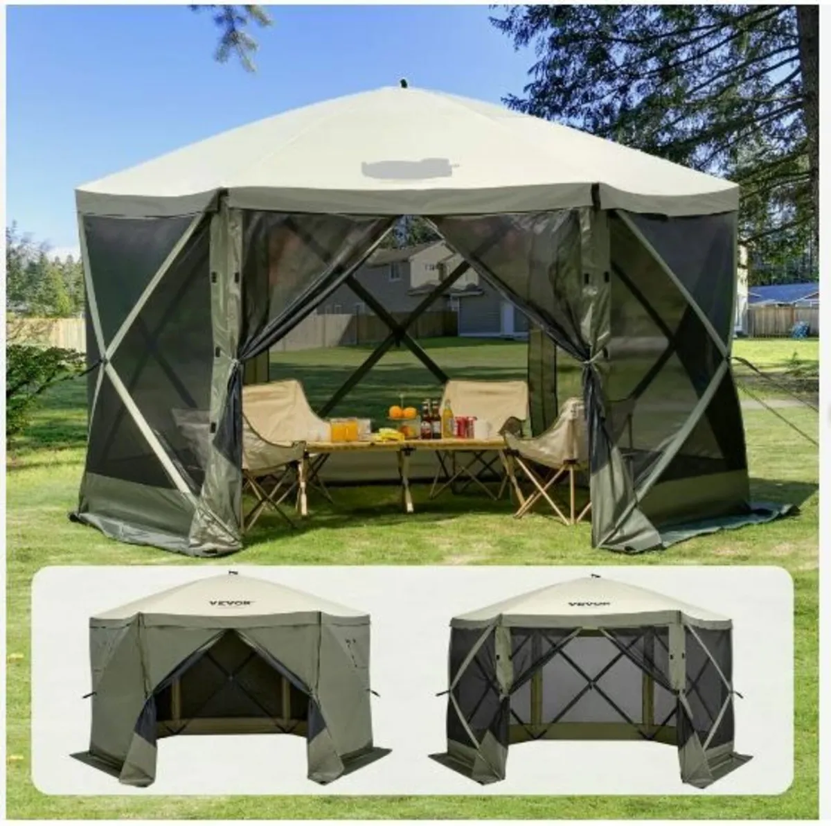Pop Up Gazebo Tent Pop-Up Screen - Image 1