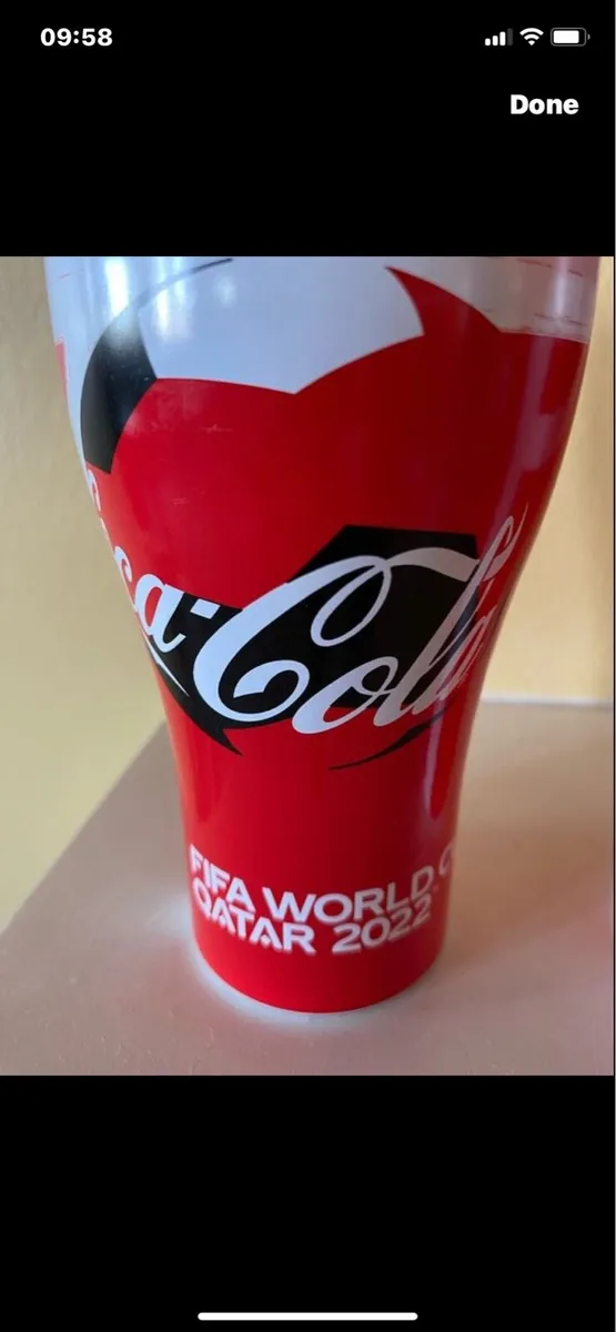 Qatar World Cup 2022 Coca Cola Aluminium Cups - Image 3