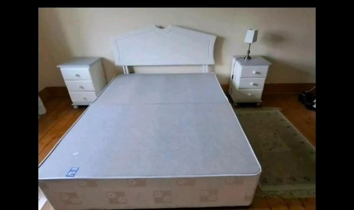 Double Devan bed with good mattress(not headboard) - Image 1