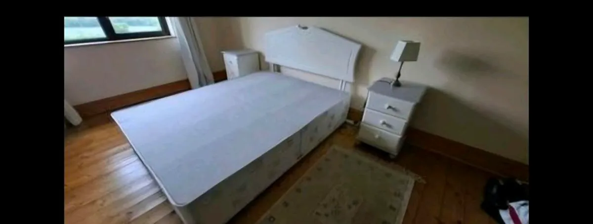 Double Devan bed with good mattress(not headboard) - Image 2