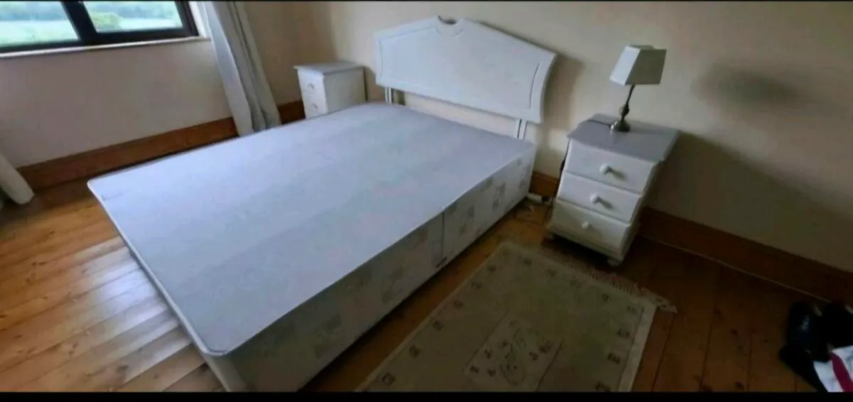 Double Devan bed with good mattress(not headboard) - Image 3