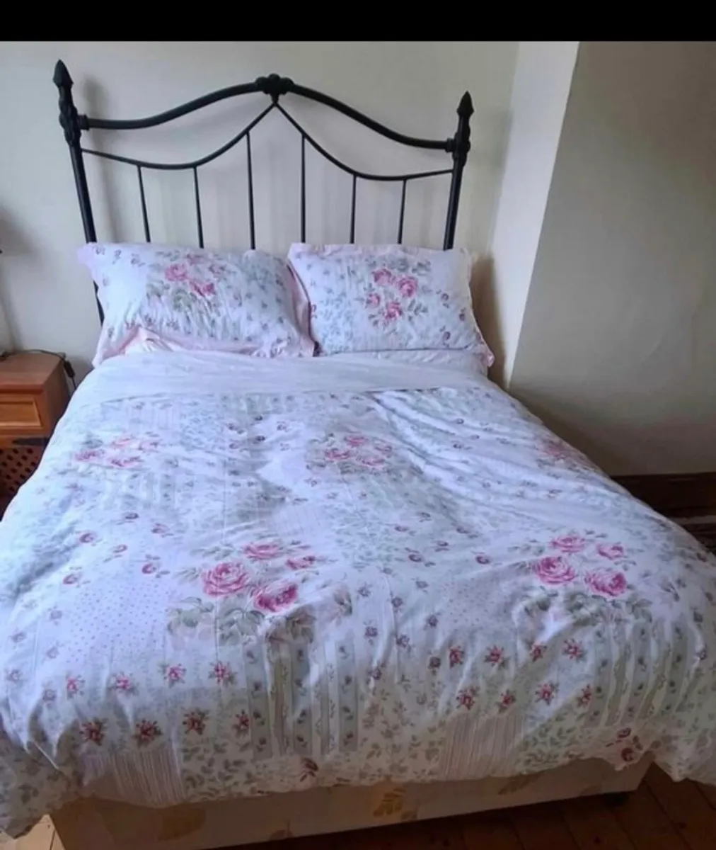 Double bed with mattress - Image 2