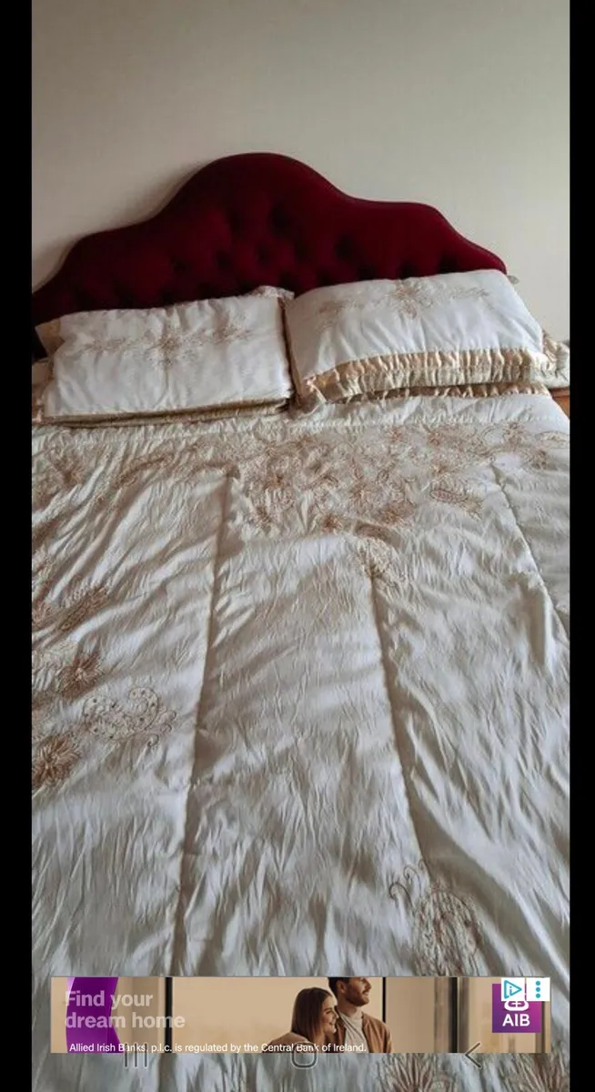 Double Devan bed with mattress - Image 3