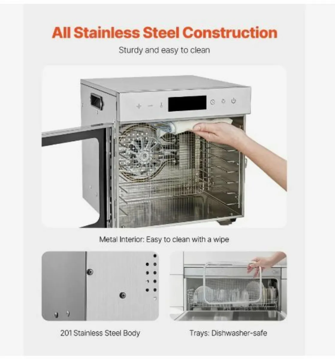 10 Trays Food Dehydrator Machine - Image 4