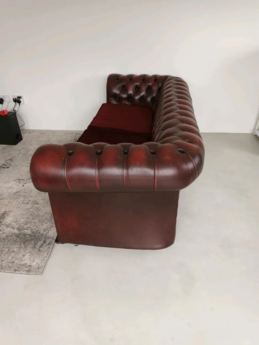 Chesterfield 3 seater - Image 4