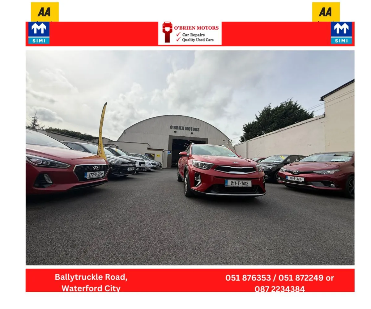 2021 Kia Stonic, 1 Ltr, Red, 5 Door,Petrol, - Image 1