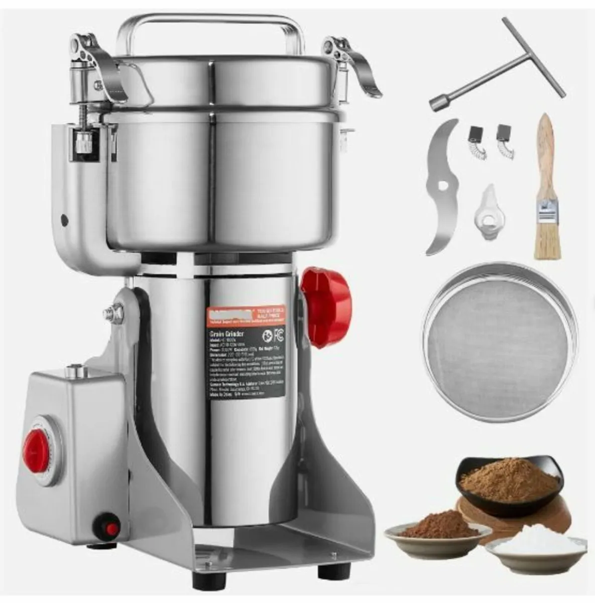 1000g Commercial Spice Grinder - Image 1