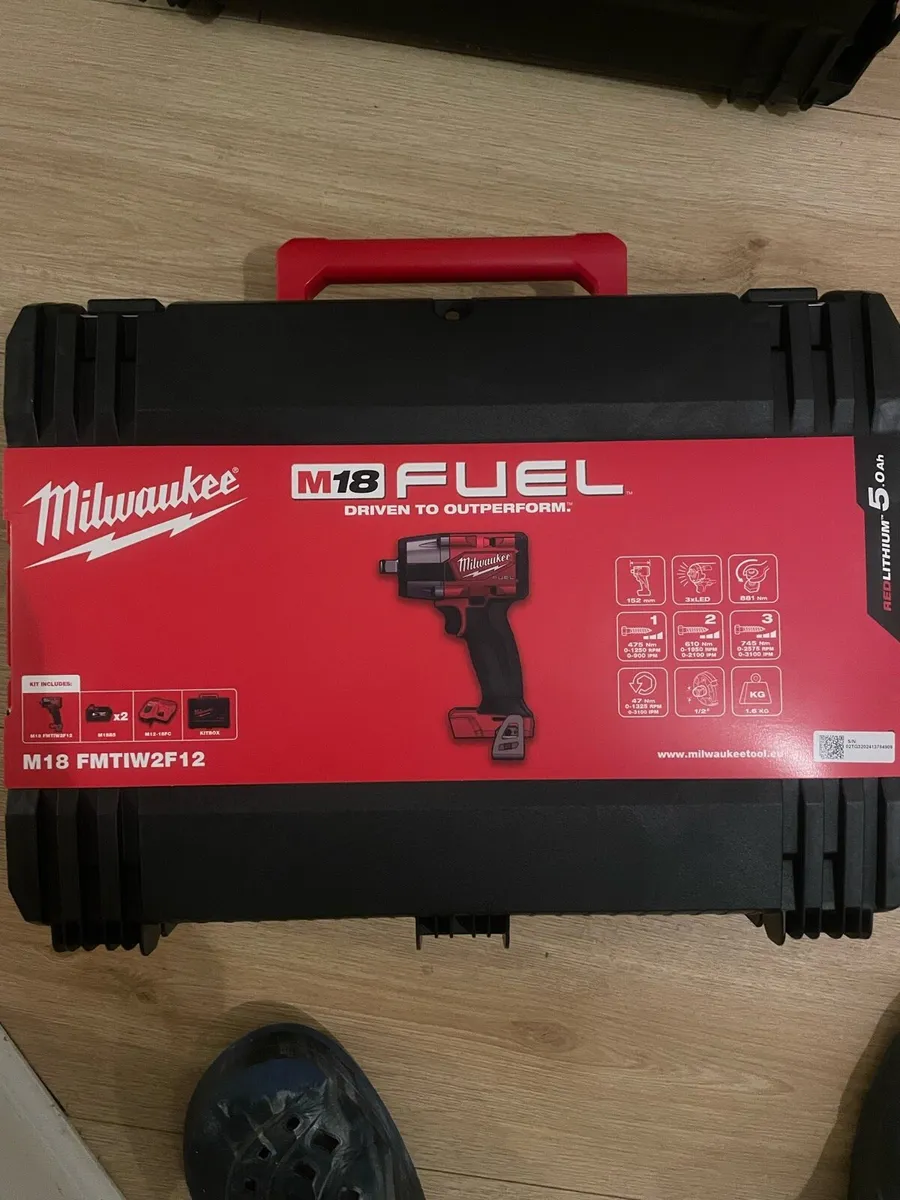 Milwaukee M18 wrench driver half inch - Image 3
